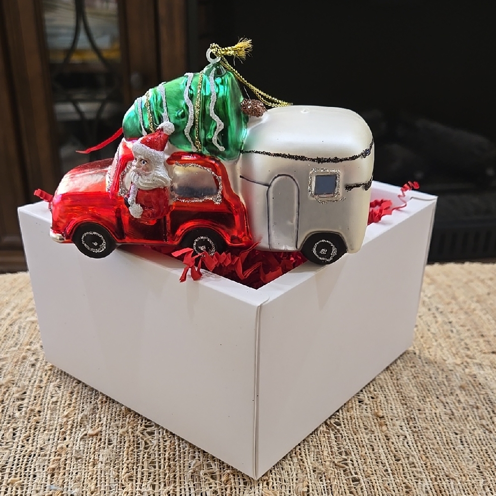 Charming Red and Silver Christmas Ornaments